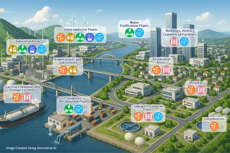 Meidensha's Chemical Technology Penetrating Society
